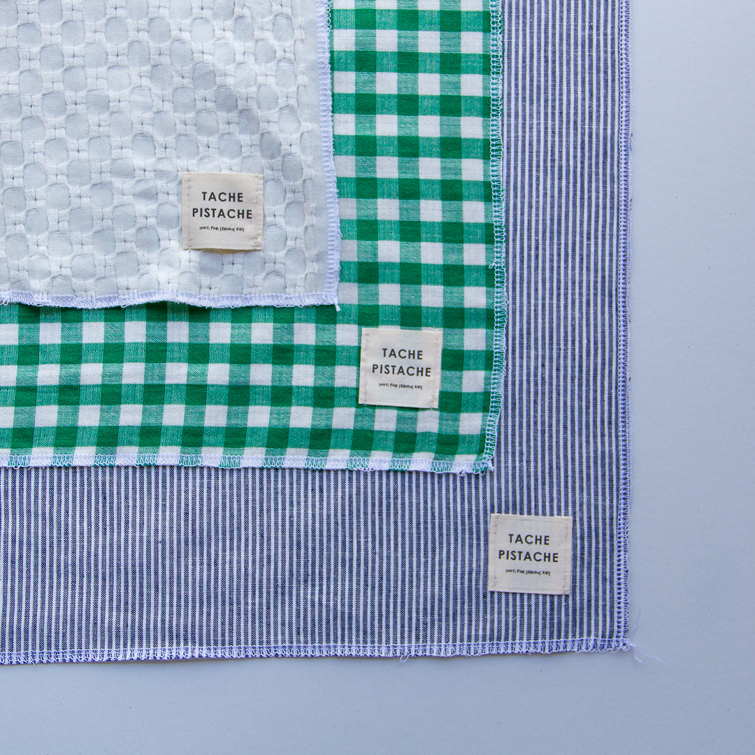 Lange Maxi rayures bleu ELLA