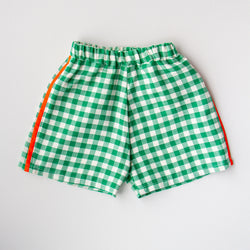Short vichy vert ELIE