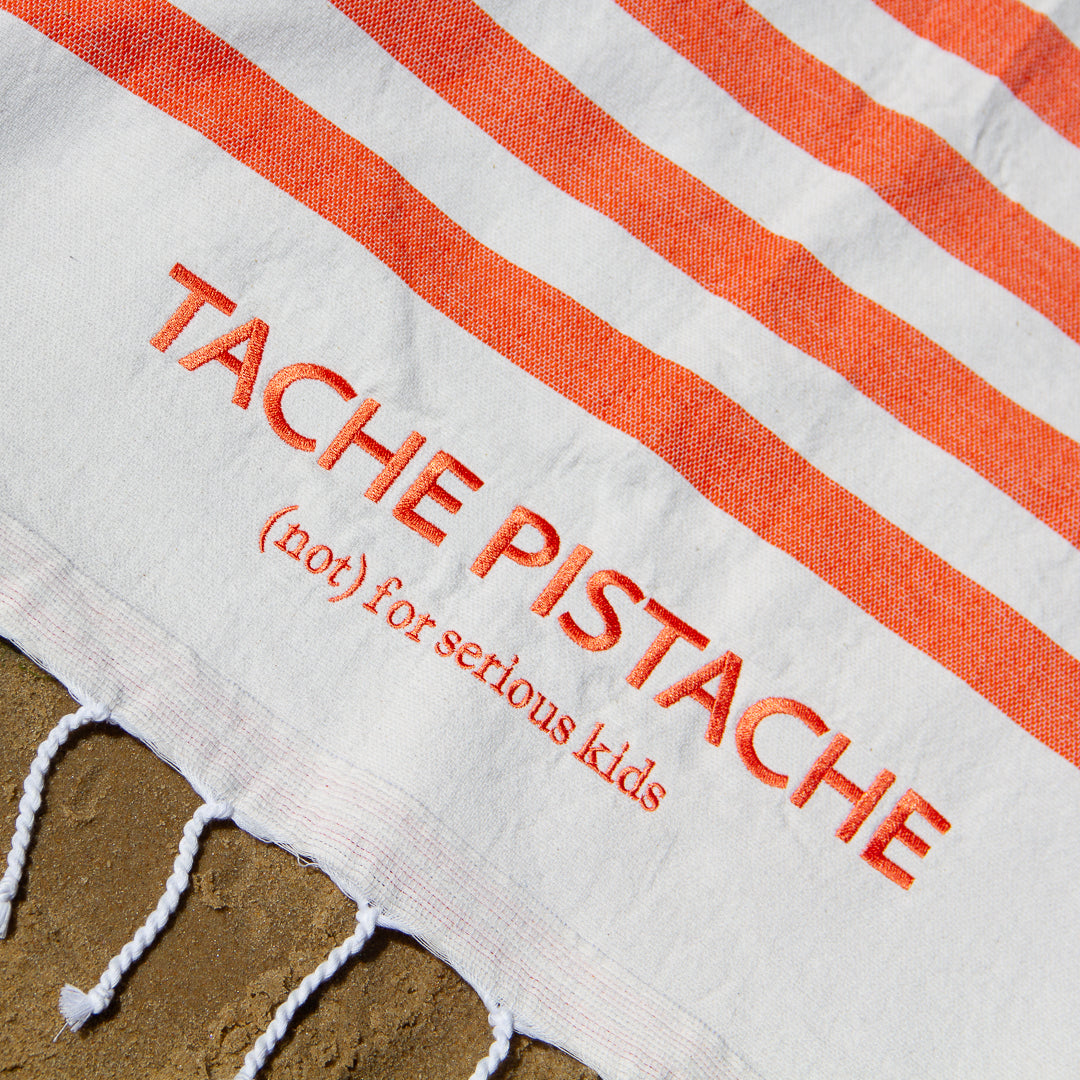 Fouta éponge à rayures PYLA