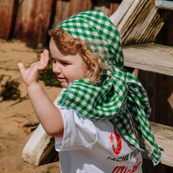 Lange Maxi vichy vert ELLA