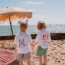 Short vichy vert ELIE