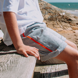 Short à rayures ELIE